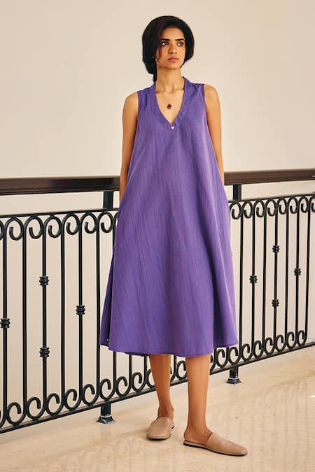 Kharakapas The Homebody Textured Dress 