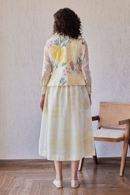 Khamaj India Dylan Collared Dress 