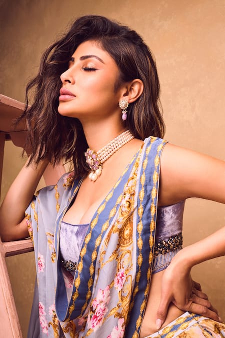 Falguni Shane Peacock_Hera Printed Lehenga Set _Online_at_Aza_Fashions