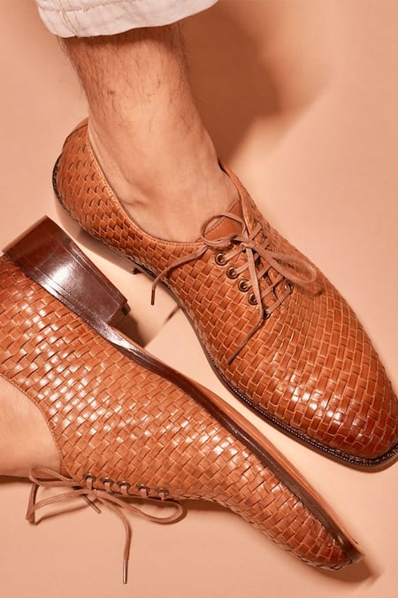 Dmodot Alto Tesso Weave Pattern Oxfords 