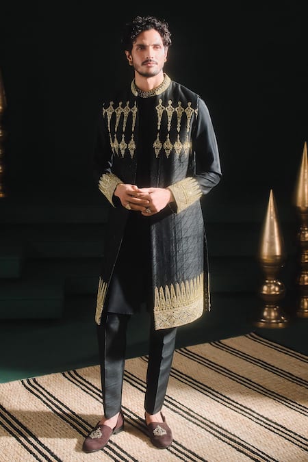 Masaba The Kala Khatta Long Bundi Kurta Set 