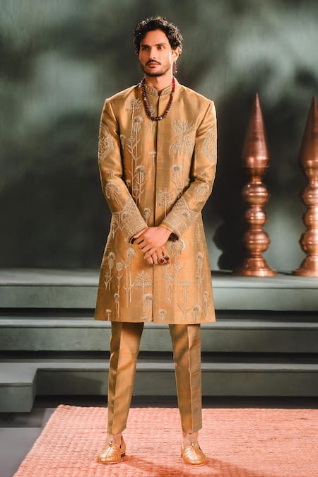 Masaba The Kesar Varak Sherwani Pant Set 