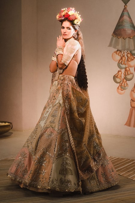 Masaba Rabri Embellished Bridal Lehenga Set 