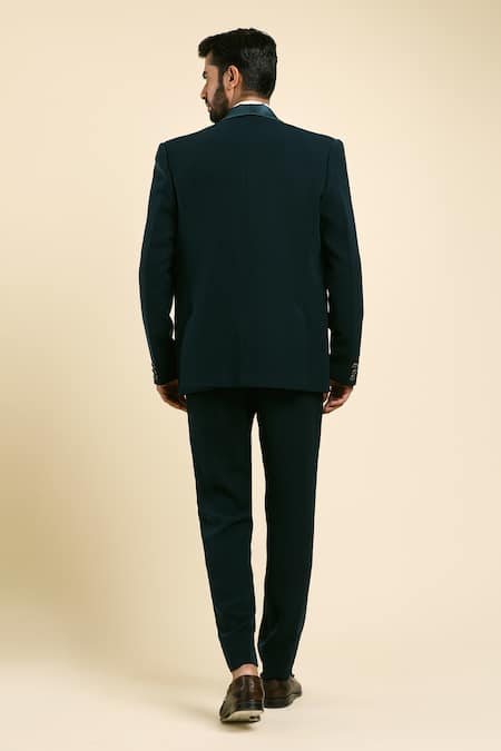 Arihant Rai Sinha Floral Cutdana Embroidered Tuxedo Set 