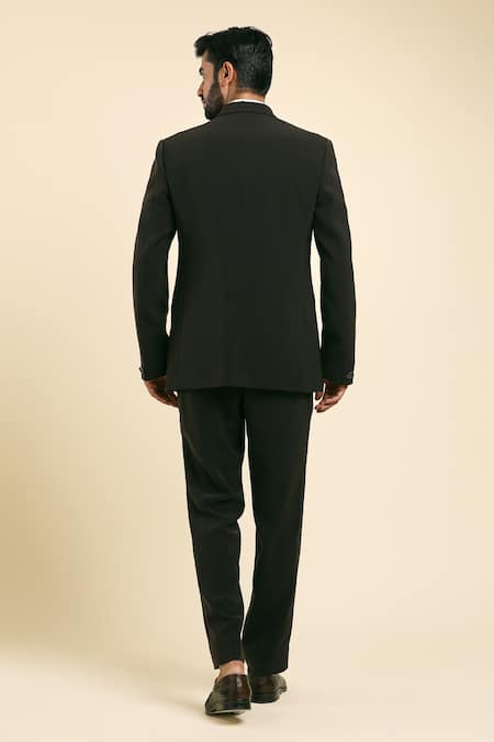 Arihant Rai Sinha Floral Embroidered Tuxedo Set 