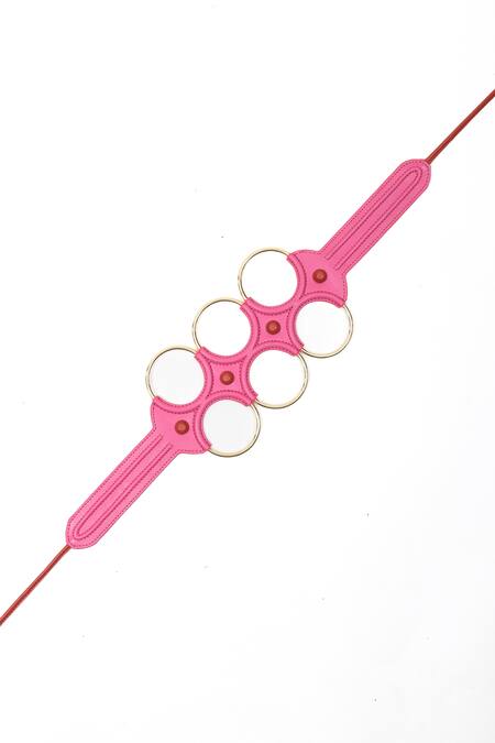 Immri Leather Loop Embellished Belt 