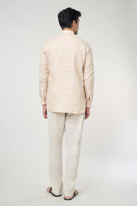 Arihant Rai Sinha Solid Short Kurta 