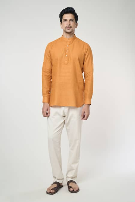 Arihant Rai Sinha Full Sleeves Short Kurta 