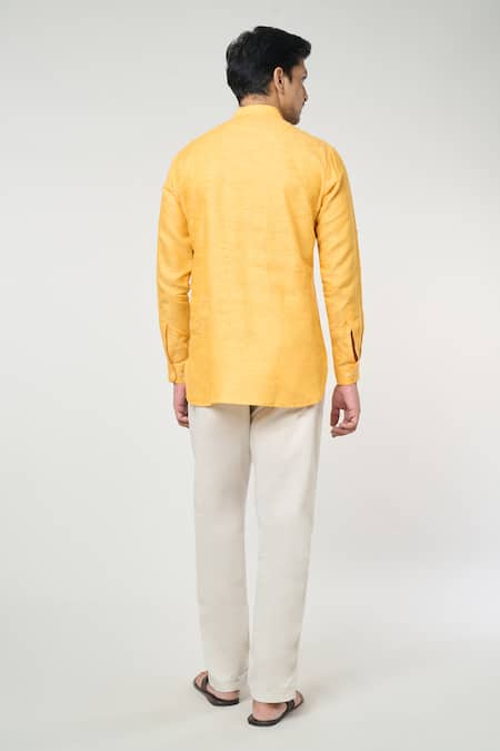 Arihant Rai Sinha Plain Short Kurta 