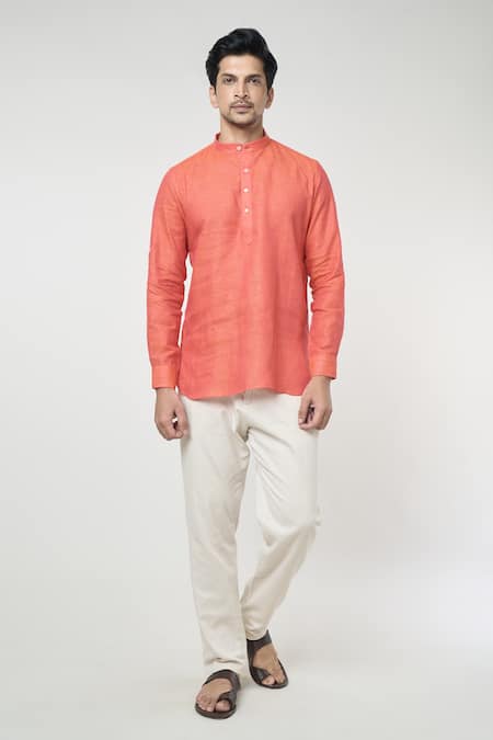 Arihant Rai Sinha Full Sleeves Shirt Style Kurta 