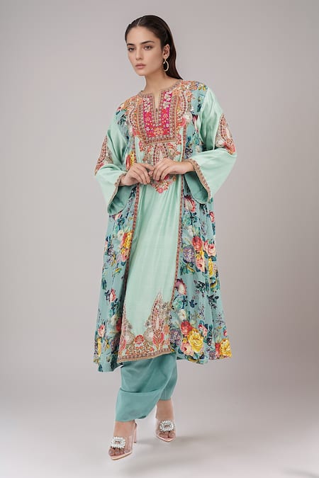 Debyani + Co Floral Print Kurta & Salwar Set 