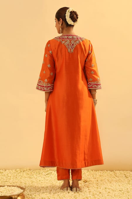 Sheetal Batra Alima A-Line Kurta & Salwar Set 