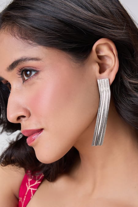 The Slow Studio Long Acid Dream Earrings 