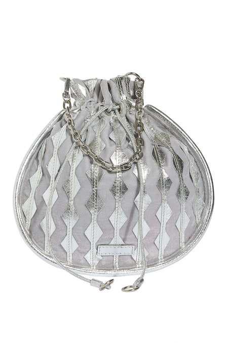 Kaeros Abstract Jewel Potli Bag 