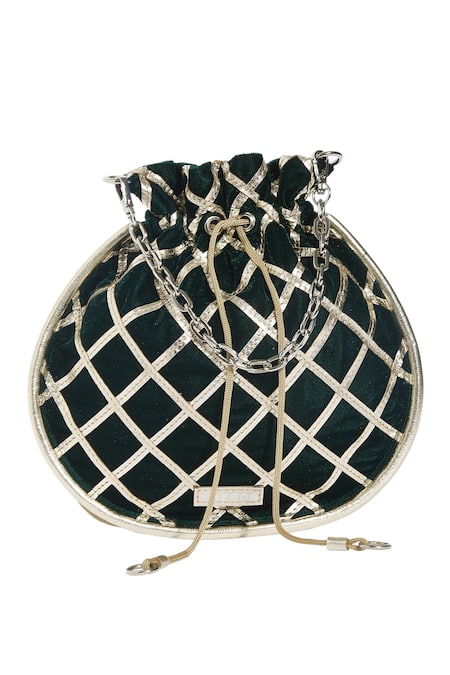 Kaeros Criss Cross Potli Bag 