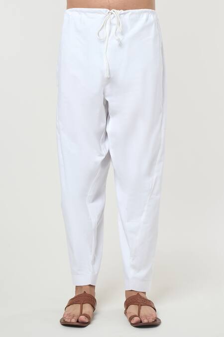 Rng Safawala_Purple , Satin Sequins Thread And Embroidered Kurta Set _Online_at_Aza_Fashions