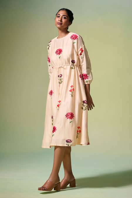 Dressfolk Heera Floral Print Dress 