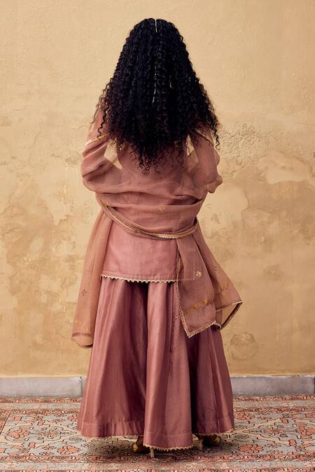 Kharakapas Kishmish Kota Doriya Embroidered Dupatta 