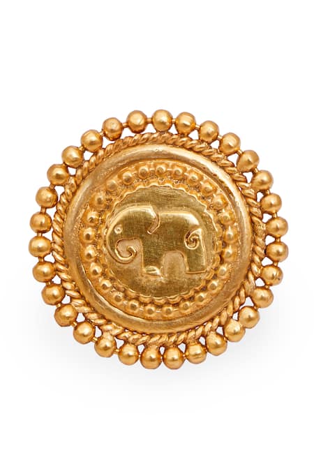 Anita Dongre The Haathi Carved Ring 