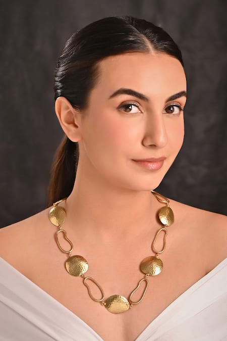 Raga Baubles Textured Sync Necklace 