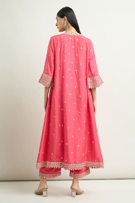 Punit Balana Masoom Embroidered Kurta Pant Set 