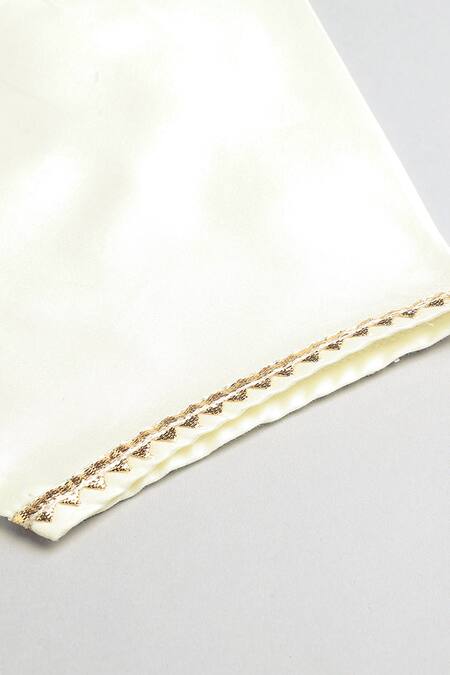 Shop_Byb Premium_Pink Cotton, Georgette Embroidery, Gota Floral Flared Kurta With Dhoti Pant 