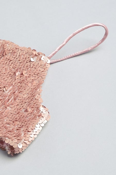 Byb Premium_Ivory Silk, Cotton Sequins, Embroidery Floral Crop Jacket And Culottes Set _Online_at_Aza_Fashions