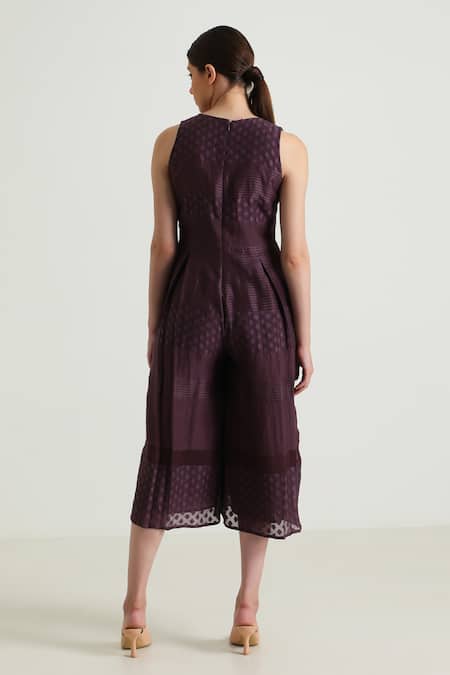 Arcvsh By Pallavi Singh Lace Detailed Jumpsuit 