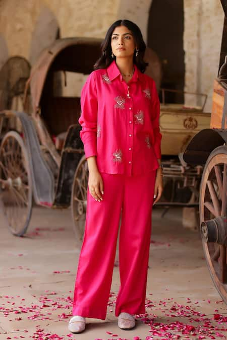 Gulaal Embroidered Shirt & Pant Set 