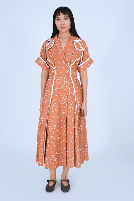 Leh Studios Bambi Polka Print Dress 