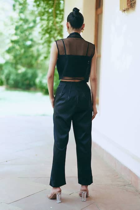 Studio Radical Abstract Patchwork Jacket Pant Set 