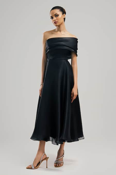 Brinda Sneha Astrid Draped Bodice Dress 