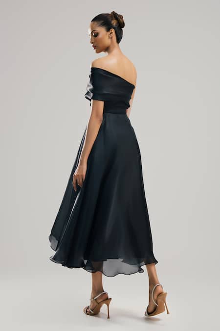 Brinda Sneha Astrid Draped Bodice Dress 