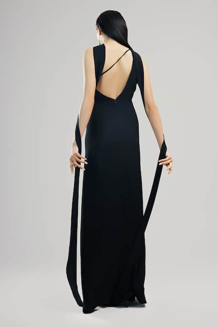 Brinda Sneha Phoenix Asymmetric Gown 