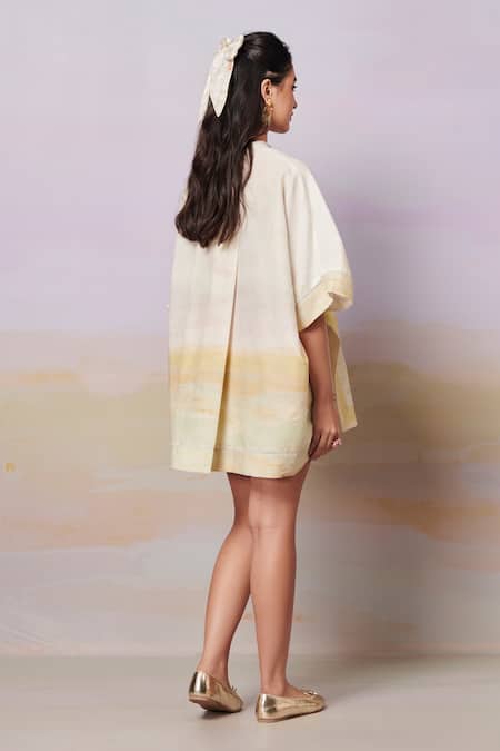 Moh India After Glow Ombre Top With Shorts 