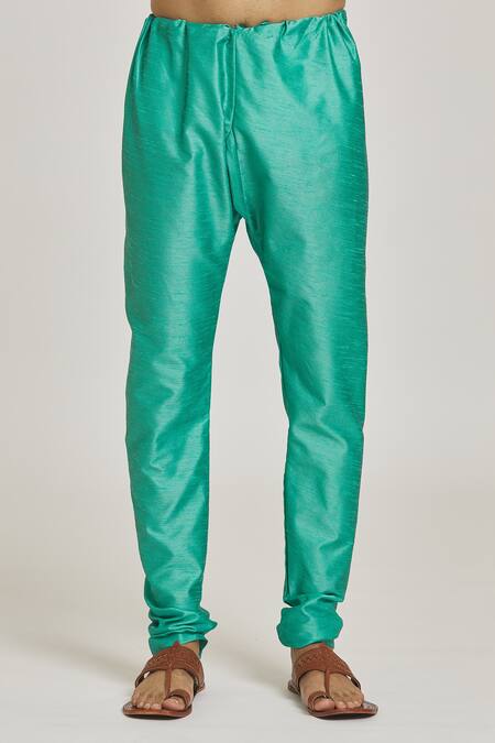 Arihant Rai Sinha Green Jacquard, Silk Embroidery Floral Bundi And Kurta Set at Aza Fashions Arihant Rai Sinha_Green Jacquard, Silk Embroidery Floral Bundi And Kurta Set_at_Aza_Fashions