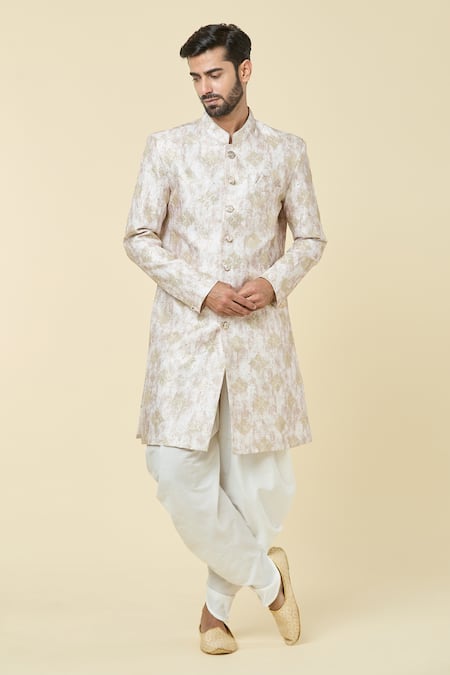 Arihant Rai Sinha Diamond Embroidered Kurta With Dhoti Pant 