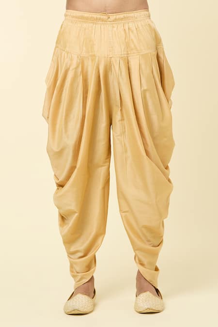 Arihant Rai Sinha Maroon Silk Embroidery Placement Floral Pattern Kurta With Dhoti Pant Online at Aza Fashions Arihant Rai Sinha_Maroon Silk Embroidery Placement Floral Pattern Kurta With Dhoti Pant _Online_at_Aza_Fashions