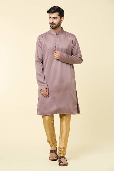 Arihant Rai Sinha Plain Kurta & Churidar Set 