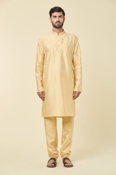 Arihant Rai Sinha Blue Silk Sequins, Embroidery Bundi Kurta Set Online at Aza Fashions Arihant Rai Sinha_Blue Silk Sequins, Embroidery Bundi Kurta Set _Online_at_Aza_Fashions