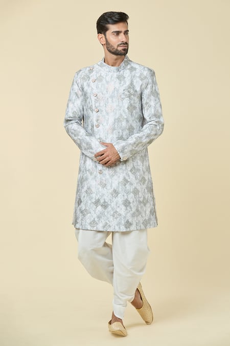 Arihant Rai Sinha Embroidered Kurta & Peshawari Pant Set 