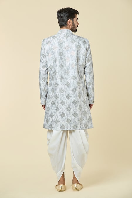 Arihant Rai Sinha Embroidered Kurta & Peshawari Pant Set 