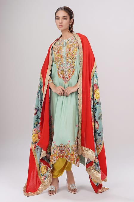 Debyani + Co Embroidered Kurta Salwar Set 