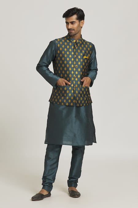 Arihant Rai Sinha Gray Silk Embroidery Floral Motif Art Banarasi Bundi Online at Aza Fashions Arihant Rai Sinha_Gray Silk Embroidery Floral Motif Art Banarasi Bundi _Online_at_Aza_Fashions