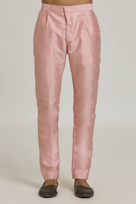 Buy_Arihant Rai Sinha_Pink Silk, Polyester Sequins Work Sherwani Set 