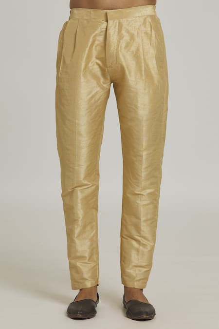 Arihant Rai Sinha_Multi Color Silk Embroidery Floral Print Nehru Jacket Kurta Set _at_Aza_Fashions