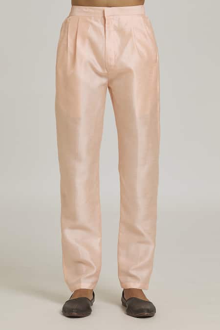 Arihant Rai Sinha_Cream Silk Embroidery Placed Sequin Sherwani With Pant _at_Aza_Fashions