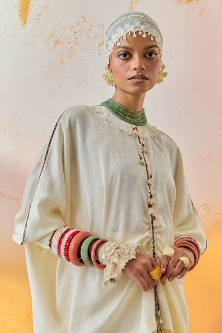 Aseem Kapoor Multi Color Silk Embroidery Open Neck Veni Chevron Print Jacket at Aza Fashions Aseem Kapoor_Multi Color Silk Embroidery Open Neck Veni Chevron Print Jacket _at_Aza_Fashions