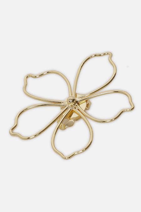 Buy_Dugran By Dugristyle_Gold Stones Khilafat Juda Pin _Online_at_Aza_Fashions