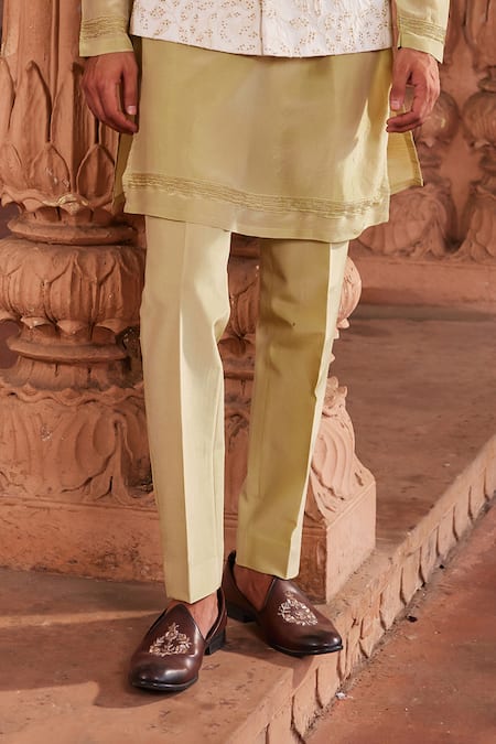 Buy Contrast By Parth Ivory Silk, Jacquard Beads Embellished Bundi And Kurta Set Online at Aza Fashions Buy_Contrast By Parth_Ivory Silk, Jacquard Beads Embellished Bundi And Kurta Set _Online_at_Aza_Fashions